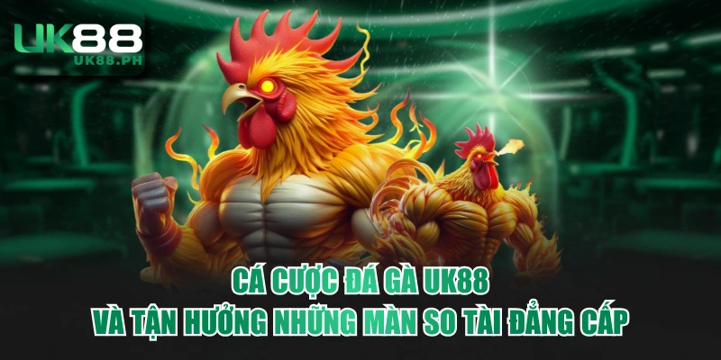 Cá Cược Đá Gà UK88 Và Tận Hưởng Những Màn So Tài Đẳng Cấp