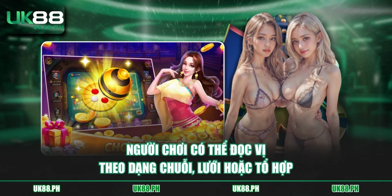 Người chơi có thể đọc vị theo dạng chuỗi, lưới hoặc tổ hợp