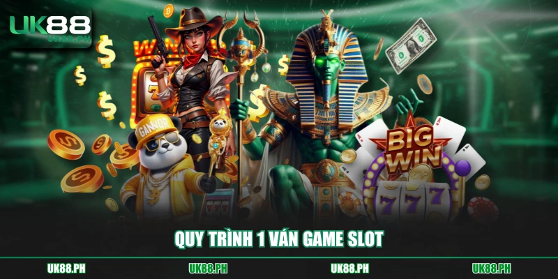 Quy trình 1 ván game slot